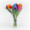 Tulpenstrauß, 20 cm lang – Farbmischung, 8 Tulpen