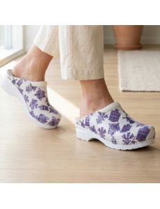 DINA Medical clogs - Delft blue pattern - Dina
