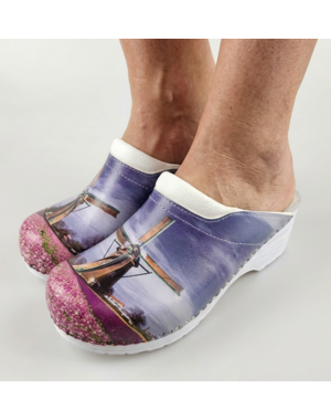 DINA Clogs mit holländischer Windmühle - Dina
