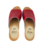 DINA Dina Wooden sandals Red with studs