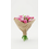 Moederdag Boeket roze tulpen r/w (10,20 of 30stuks)