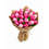 Moederdag Boeket roze tulpen r/w (10,20 of 30stuks)