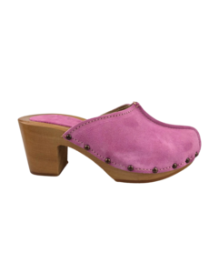 DINA Suede heels Roze