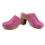 DINA Dina Lykke Clog – Wildleder-Edition – Rosa