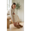 DINA Dina Lykke Clog – Wildleder-Edition – Beige