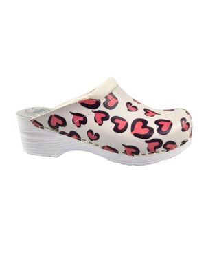 DINA Medical clogs - care clogs - Dina - Hearts WHILE STOCKS LAST