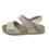 Leon Footwear Off-white sandals - double strap with heel strap - material: Leather & Polyurethane