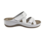 Leon Footwear Laura sandals white - double strap - material: Leather & Polyurethane