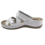 Leon Footwear Sandalen Laura wit - dubbele band - materiaal: Leer & Polyurethaan