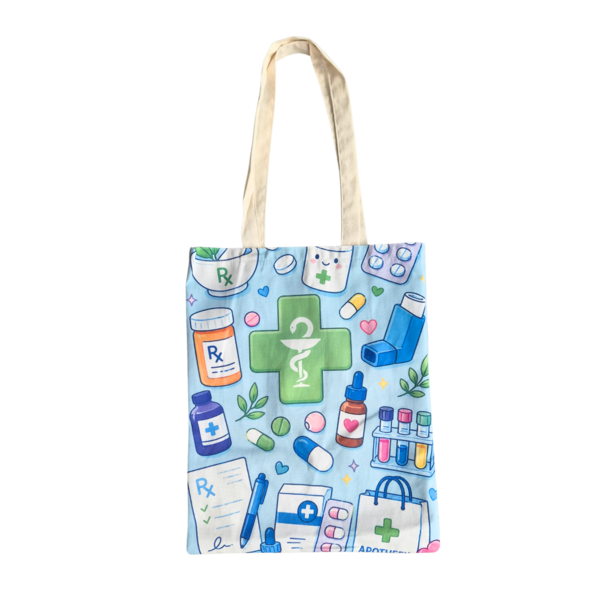 DINA canvas tas - Pharma apotheek
