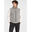 Bodywarmer 100% wool light grey