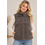 Bodywarmer 100% wol natuurlijk zwart