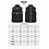 Bodywarmer 100 % Wolle naturschwarz