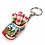 wooden clog keychain + tulips - Choose from all colors