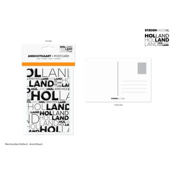 Postkarte Holland