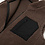 Herren-Strickjacke aus Wolle, braun – 100 % Schafwolle