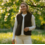 Dames Wollen Vest Bruin – 100% Schapenwol