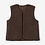 Ladies' Wool Cardigan Brown – 100% Sheep Wool