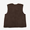Damen-Strickjacke aus Wolle, braun – 100 % Schafwolle
