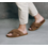 DINA Ladies' Slippers Brown – Soft Wool Slippers with Crossed Straps