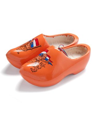 Dutch lion clogs