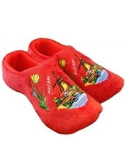  Holland slippers windmill Red