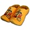 Clog Pantoffeln Gelb mit Fahrrad