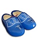  Clogs blau mit Besatz