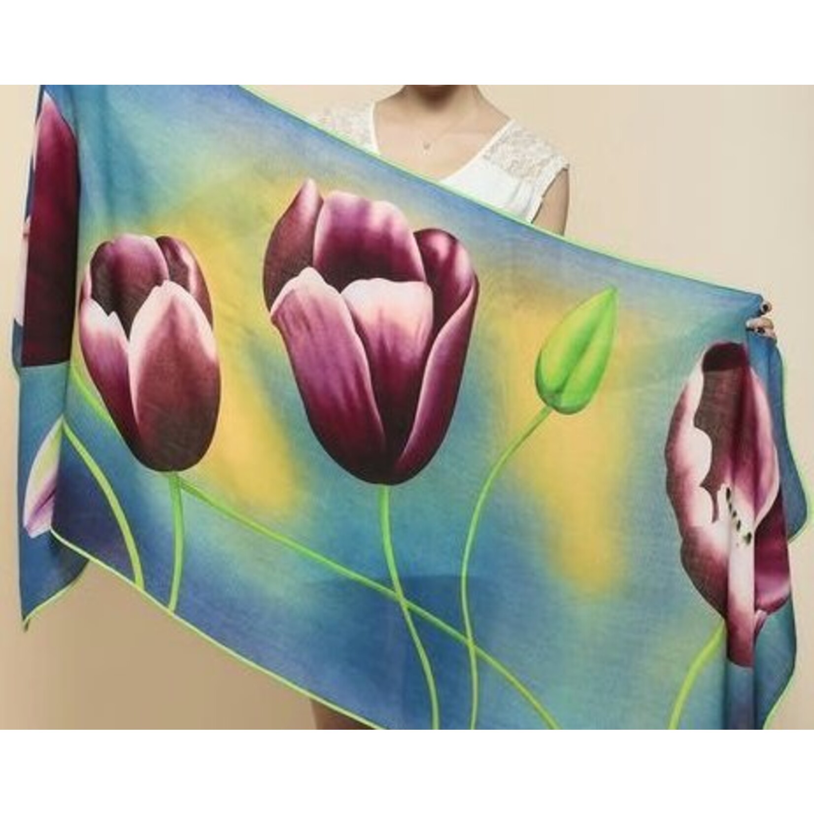 Tulipscarf Blue