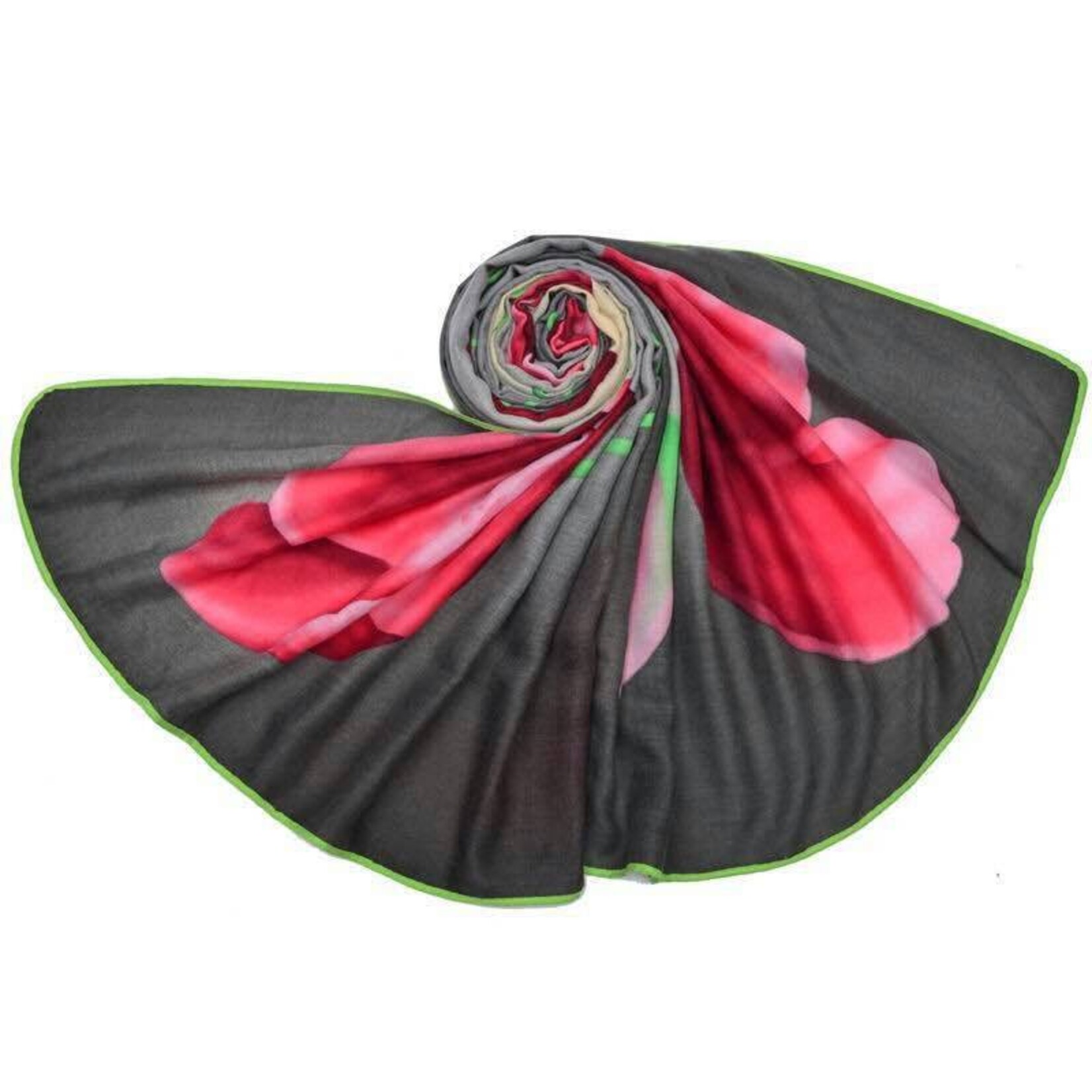 Tulpensjaal Roze/Grijs