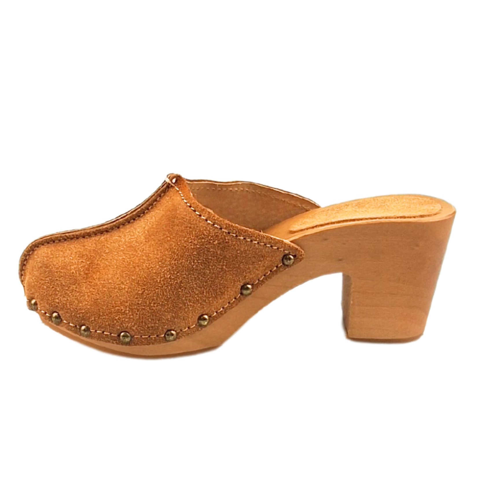 DINA Dina Scandinavian Heels beige suede