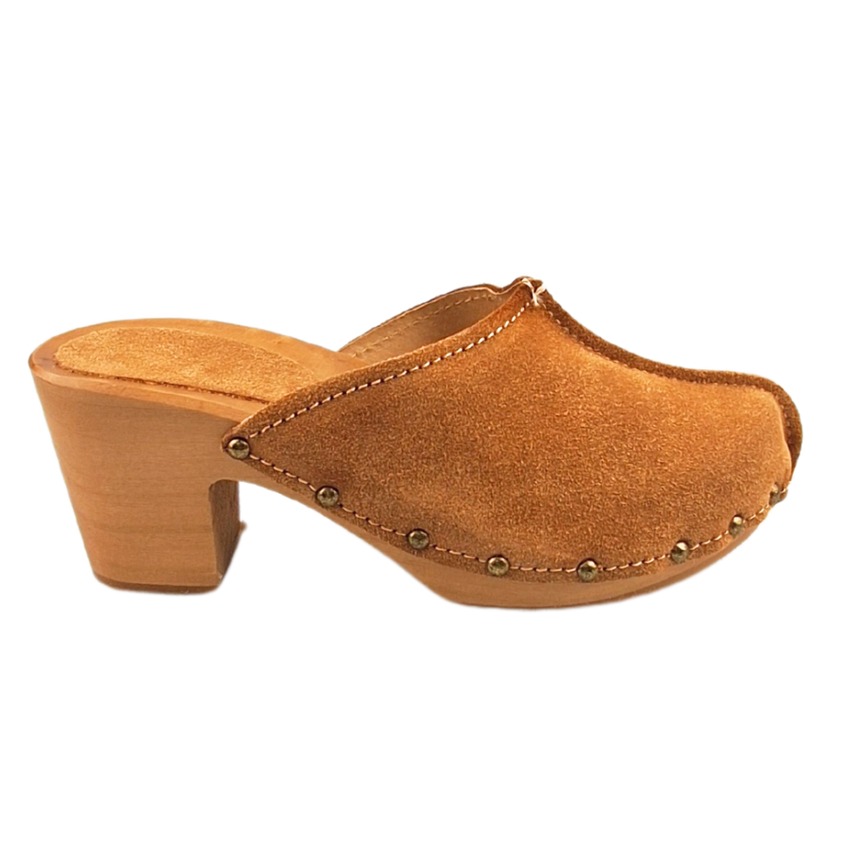 DINA Dina Scandinavian Heels beige suede