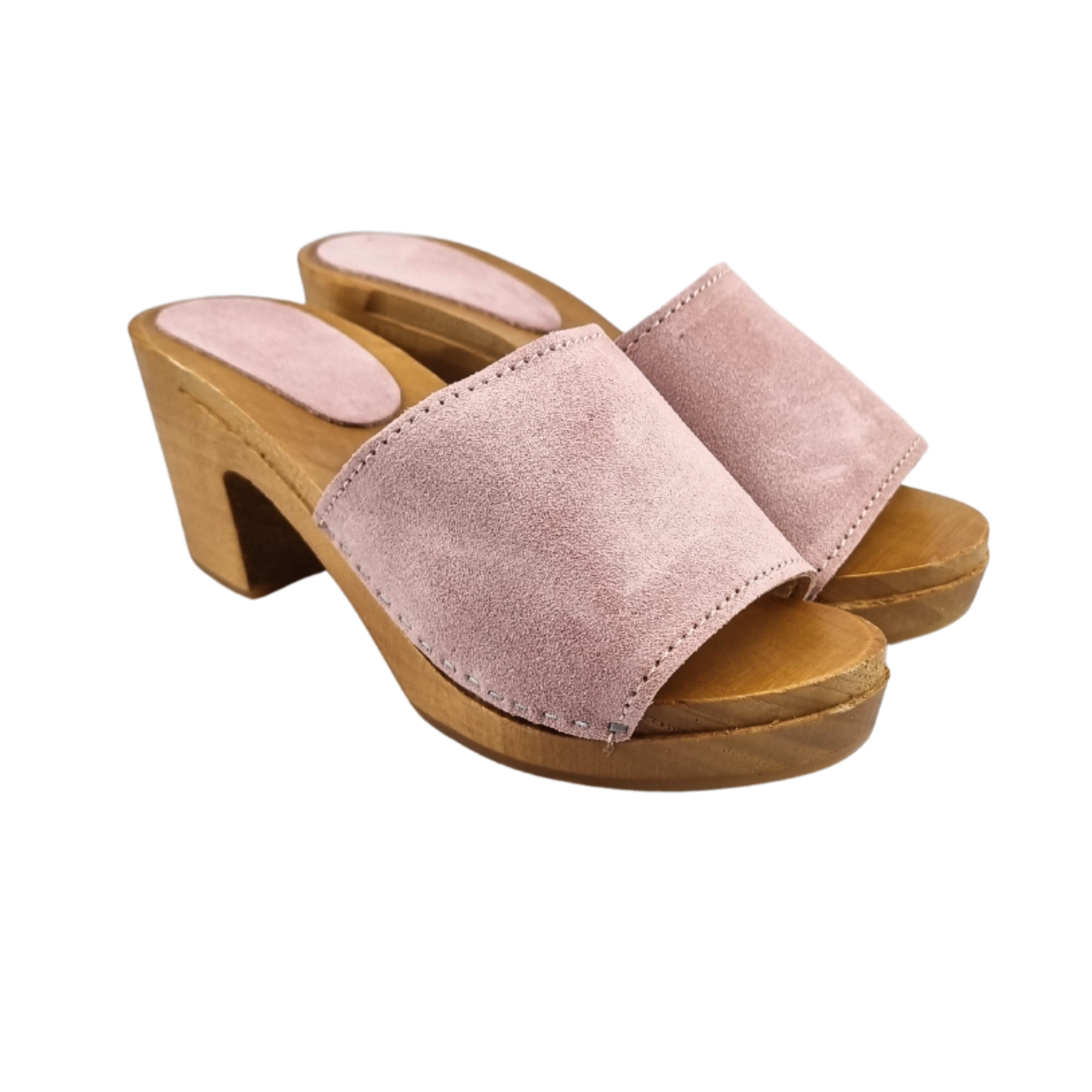 DINA Dina heels pastel pink open teen