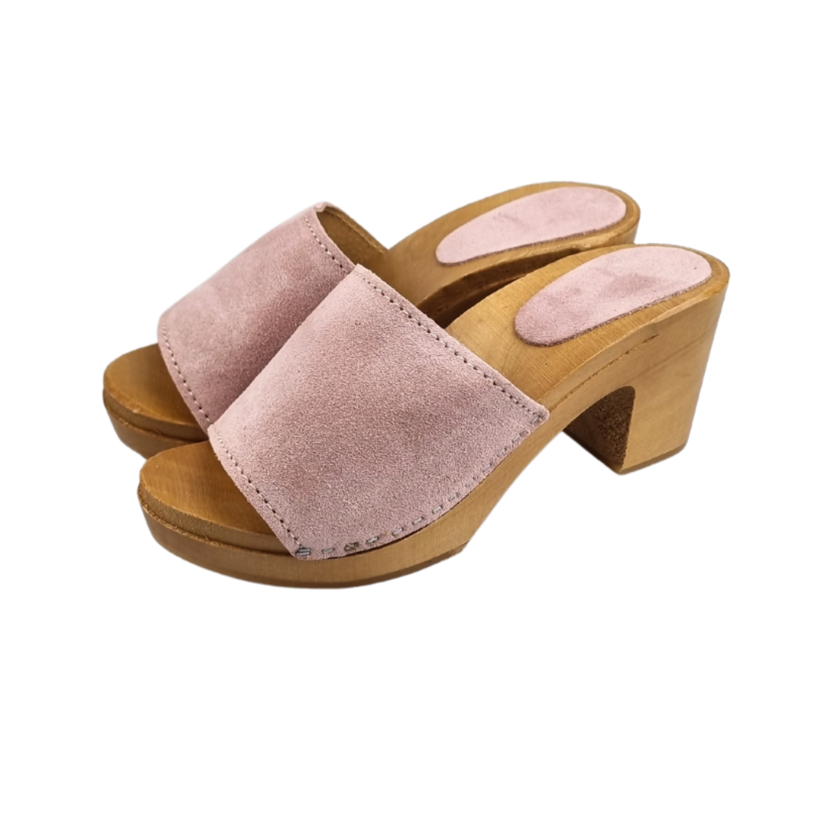 DINA Dina heels pastel pink open teen