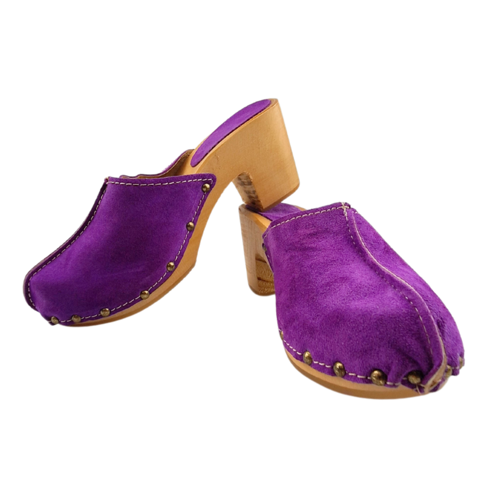 DINA Dina high heel suede purple