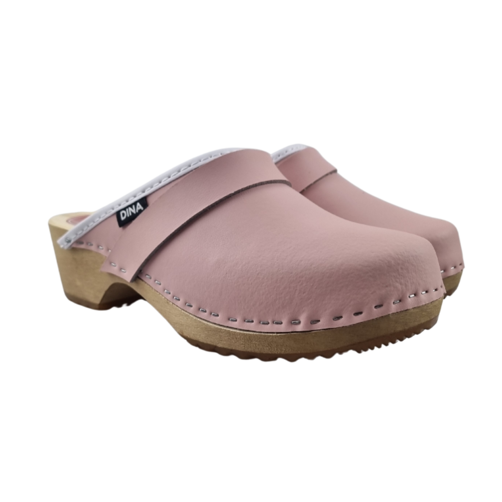DINA Pink Swedish clogs by Dina