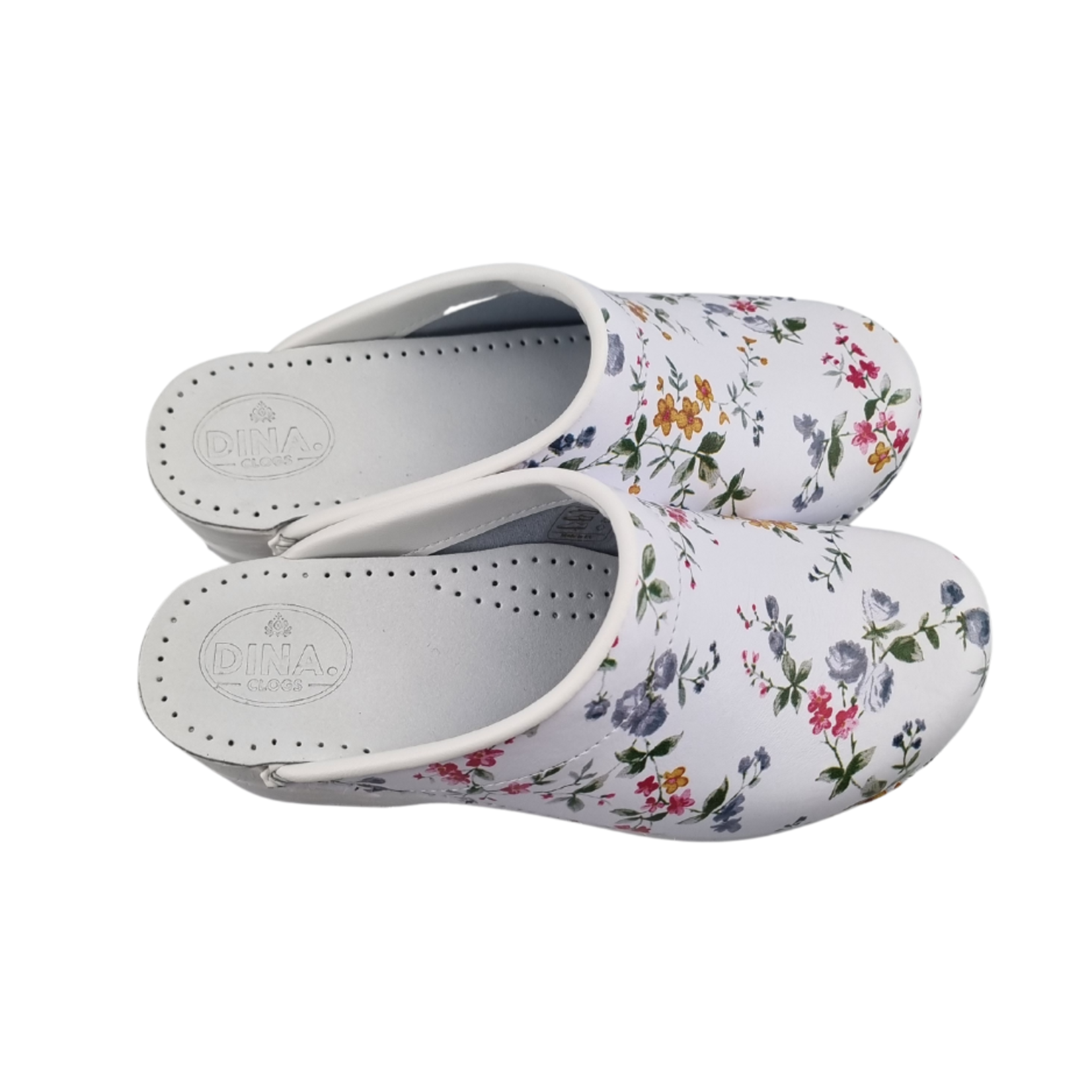 DINA Dina's medical clogs - Flower motif
