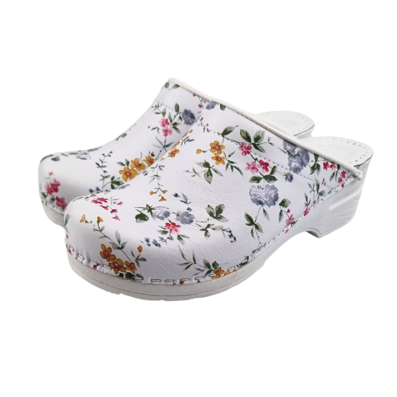 DINA Dina's medical clogs - Flower motif