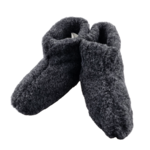 DINA Wool slippers high model anthracite
