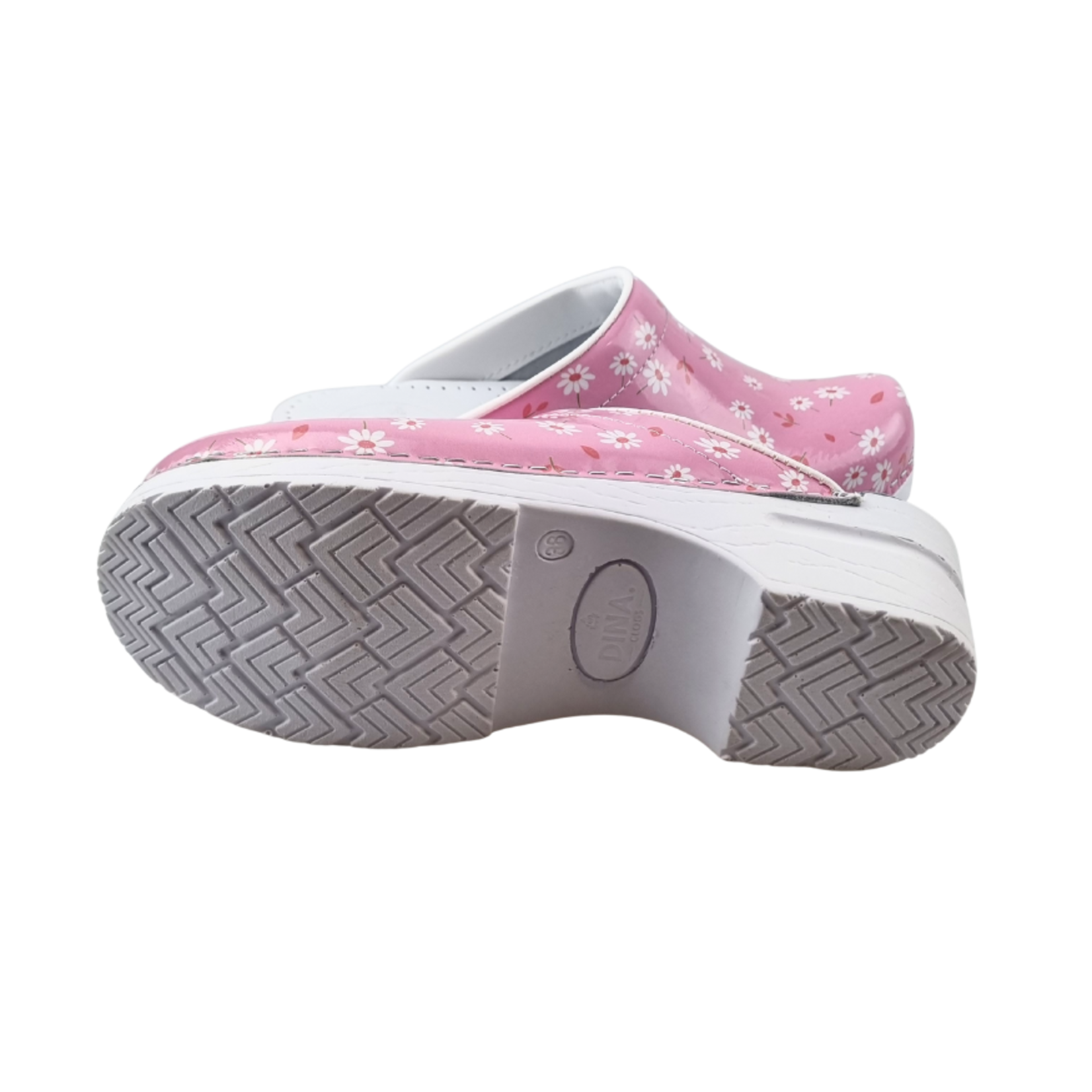 DINA Dina Medical clogs Pink daisies