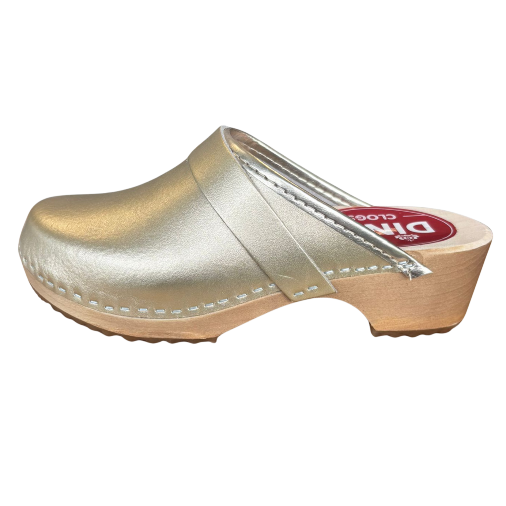 DINA Zweedse klompen Gold van Dina