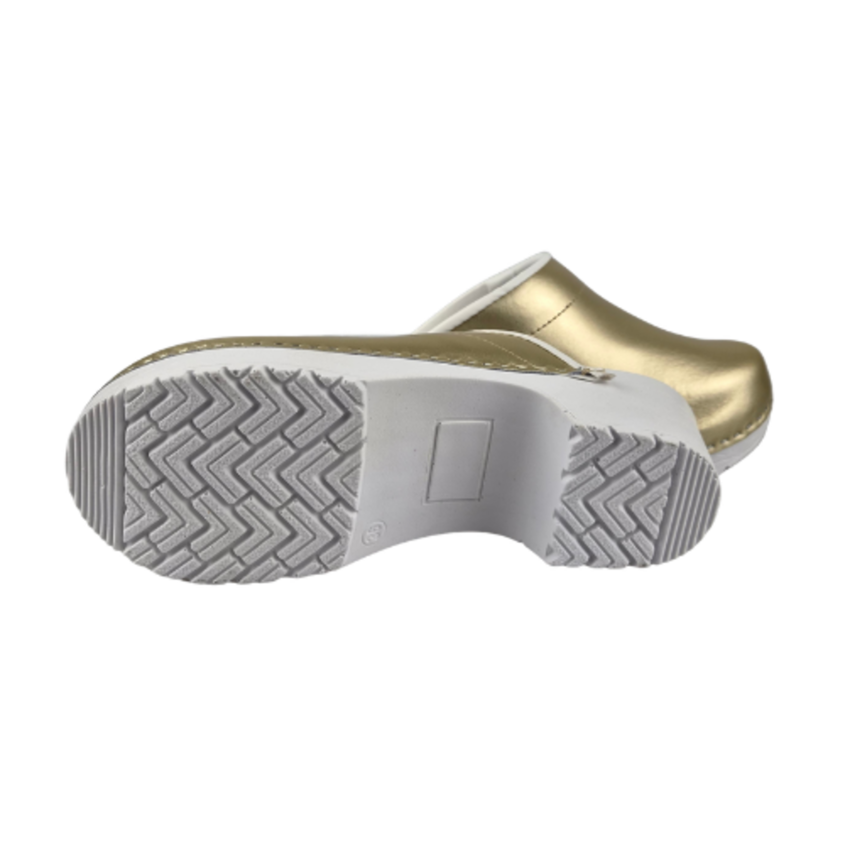 DINA Dina GoldCare - Gold topper with white PU sole