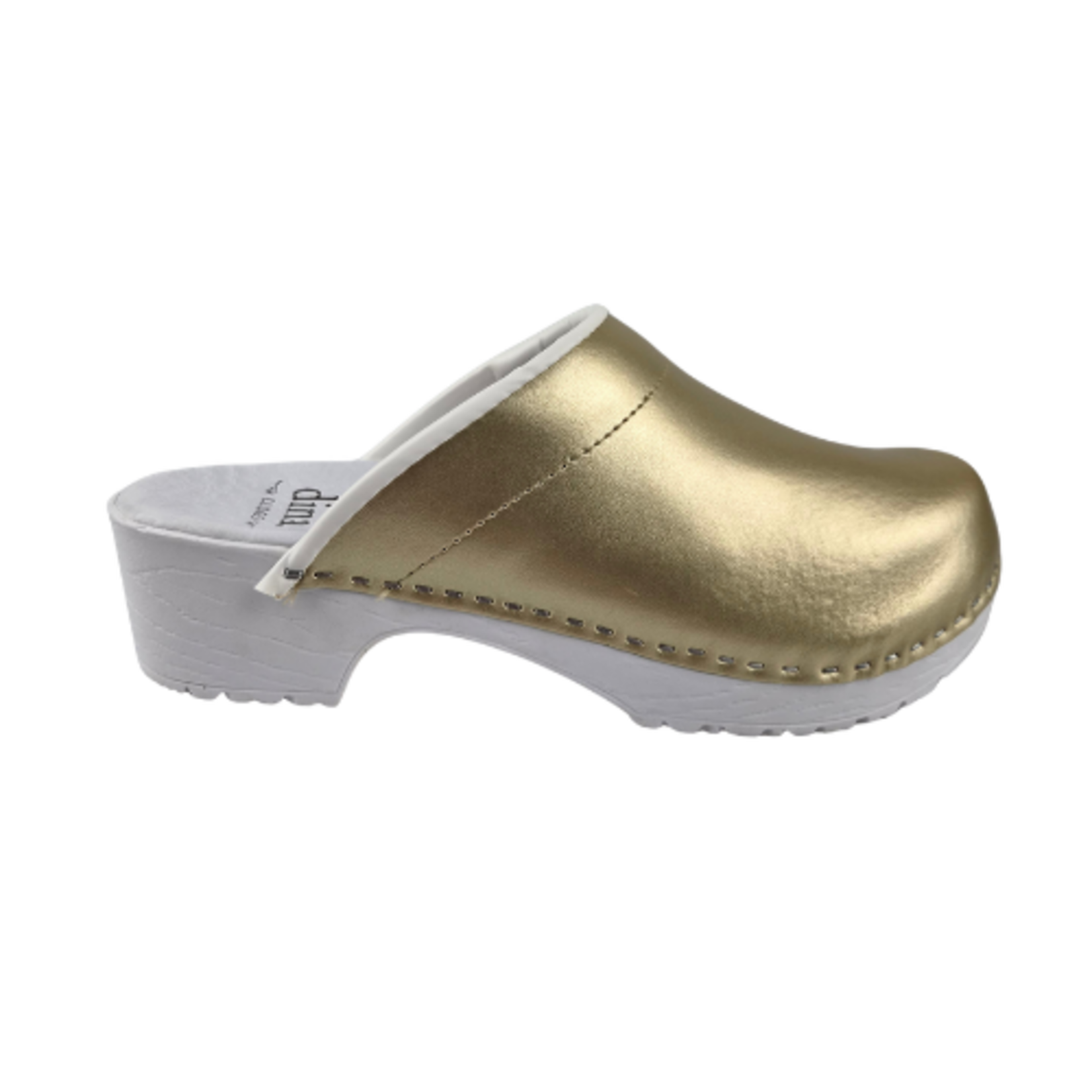 DINA Dina GoldCare - Gold topper with white PU sole