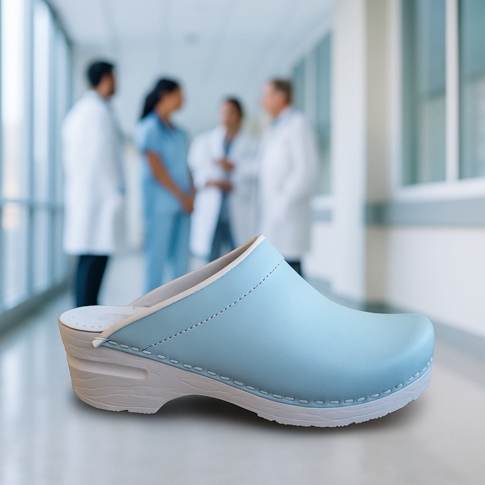 DINA Dina Medical clogs - blue