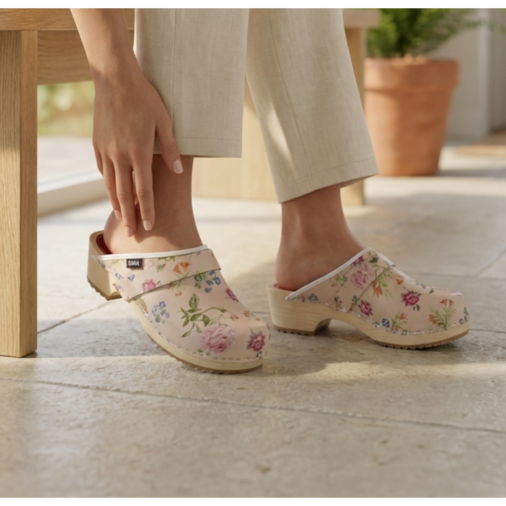 DINA Dina Swedish clogs Jardin