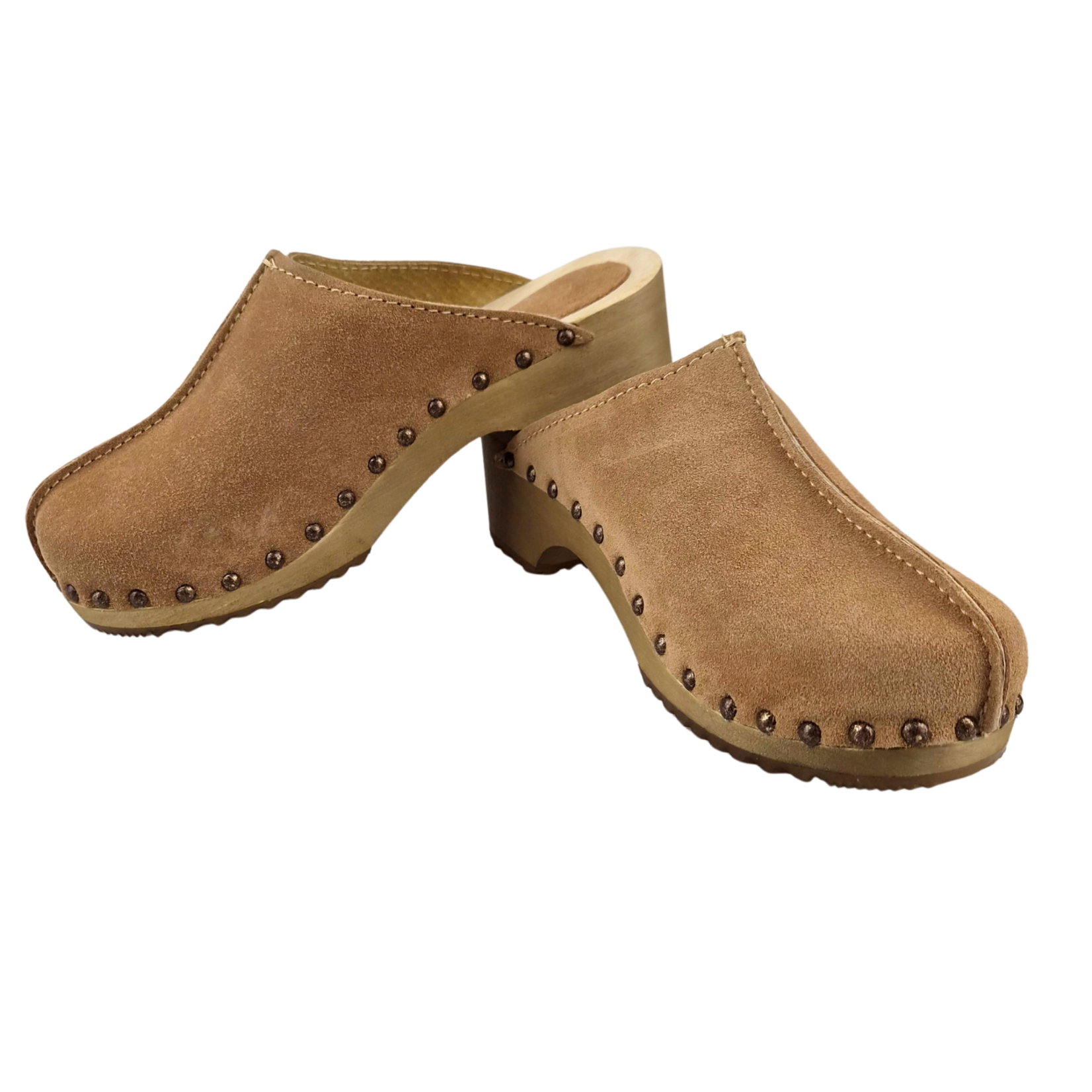 DINA Dina Lykke Clog - suede edition - Beige