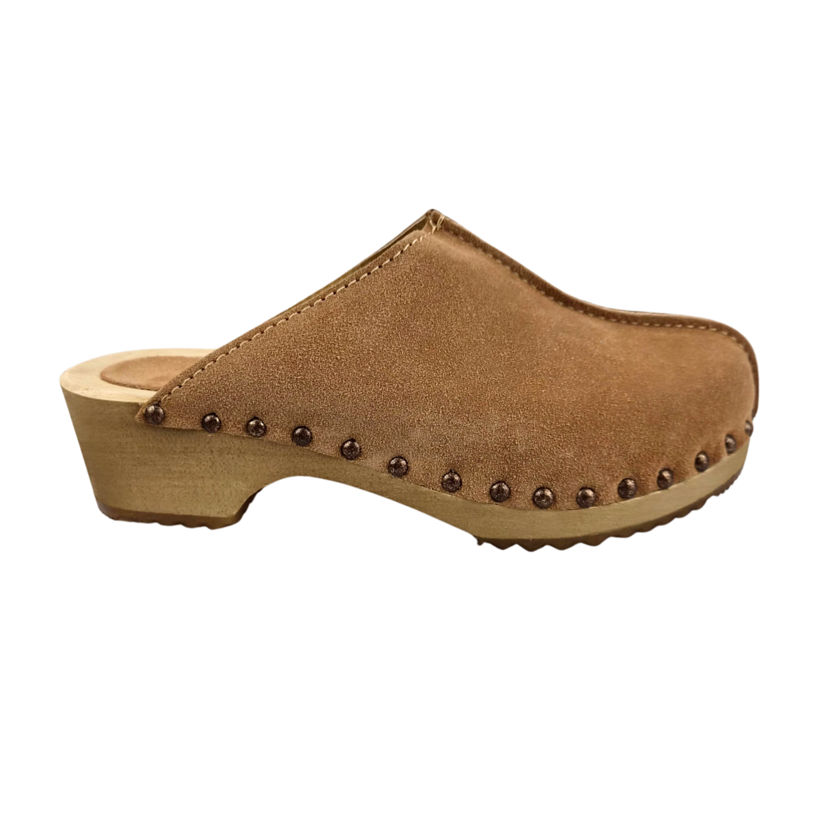 DINA Dina Lykke Clog - suede edition - Beige