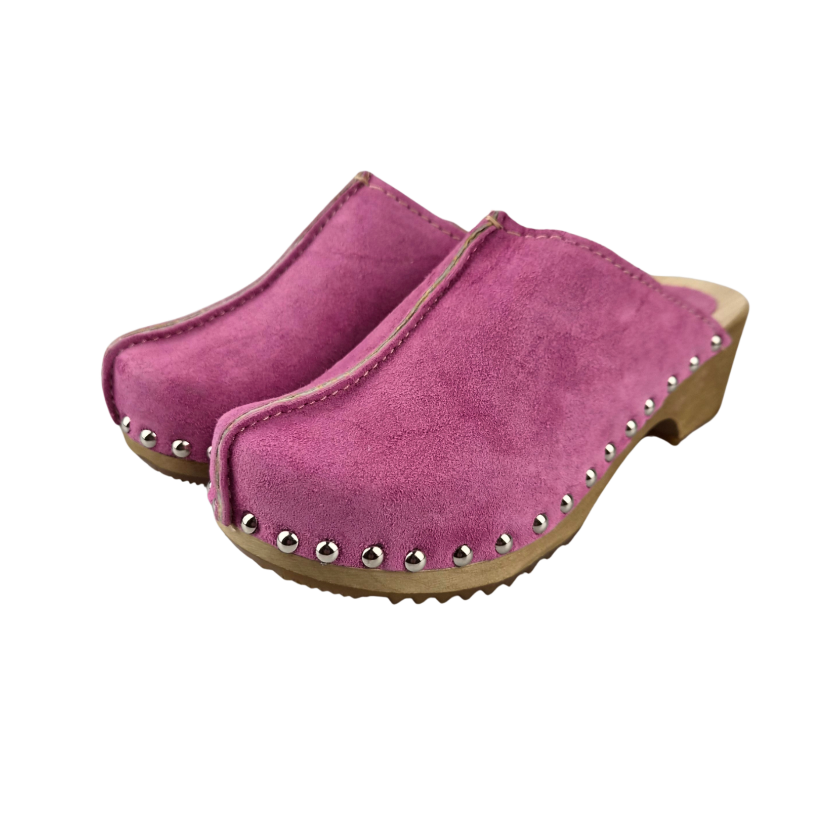 DINA Dina Lykke Clog - suede edition - Pink