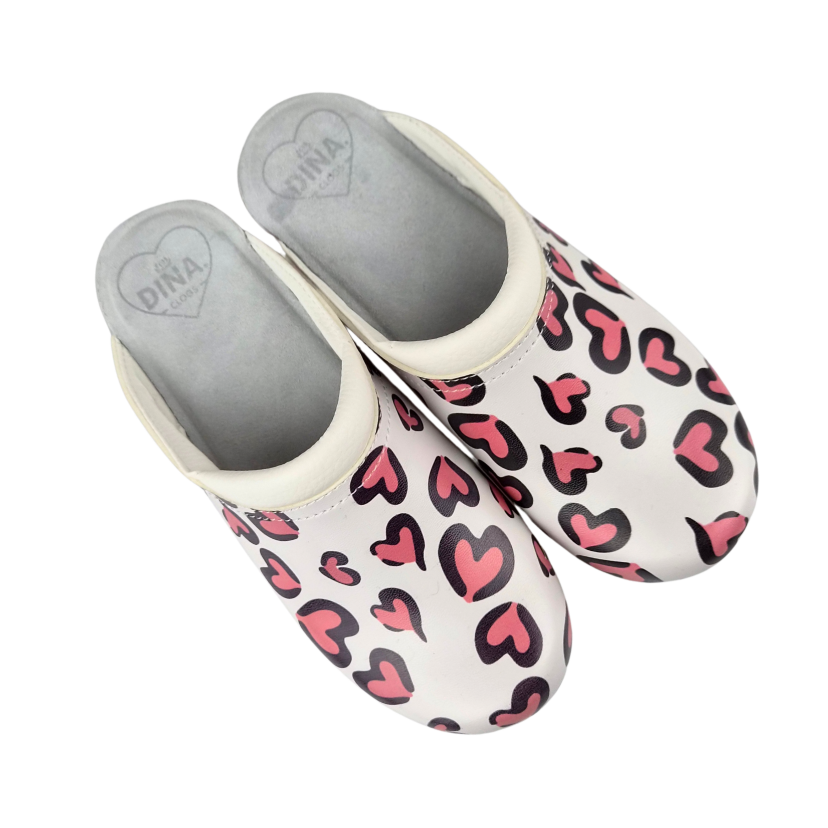 DINA Dina Medical Clogs Hearts