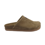 Leon Footwear Leon Clogs - suede leather upper - comfortable soft footbed - beige